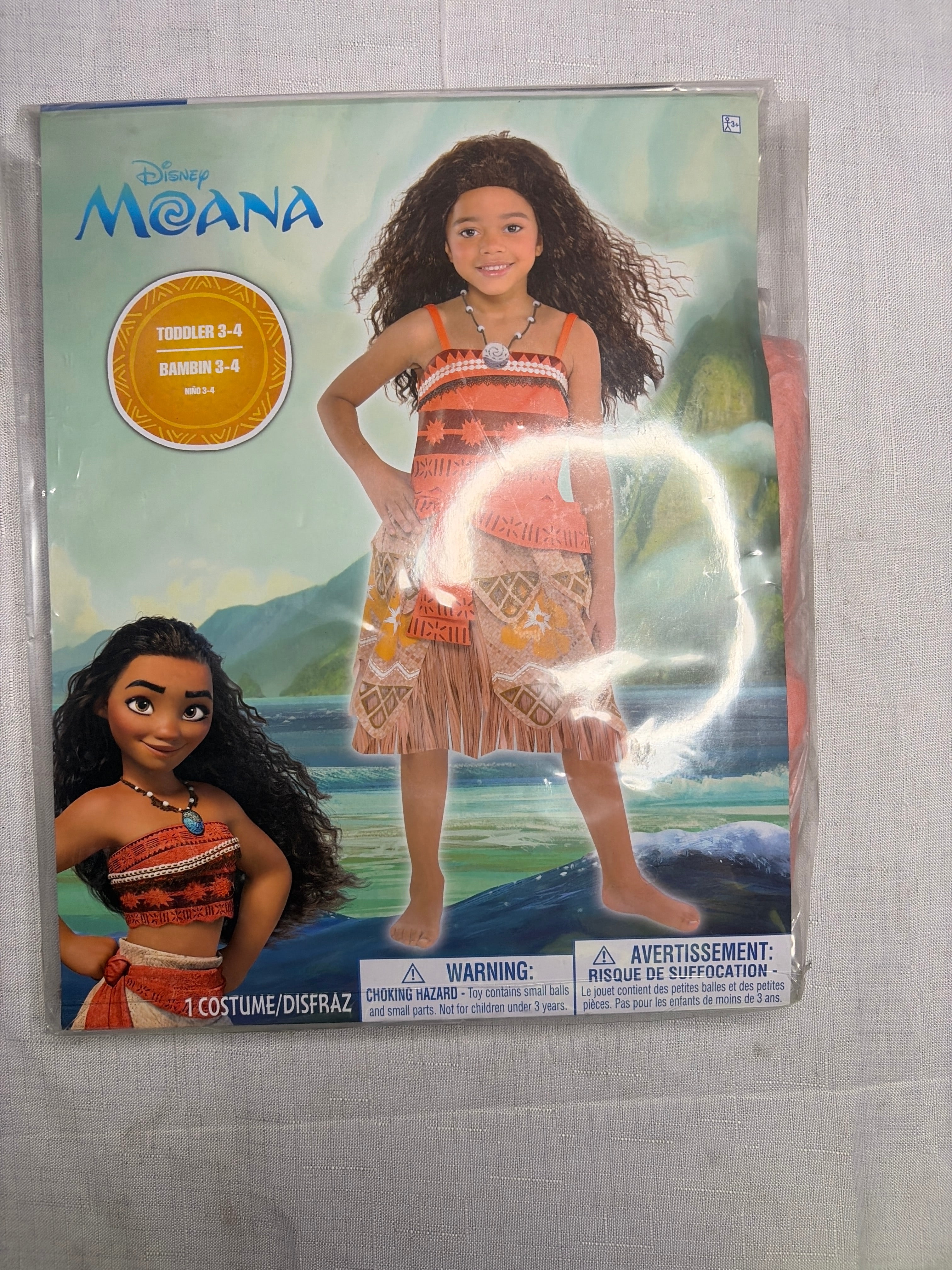 Disney Moana Costume for Kids with Necklace - Halloween Special