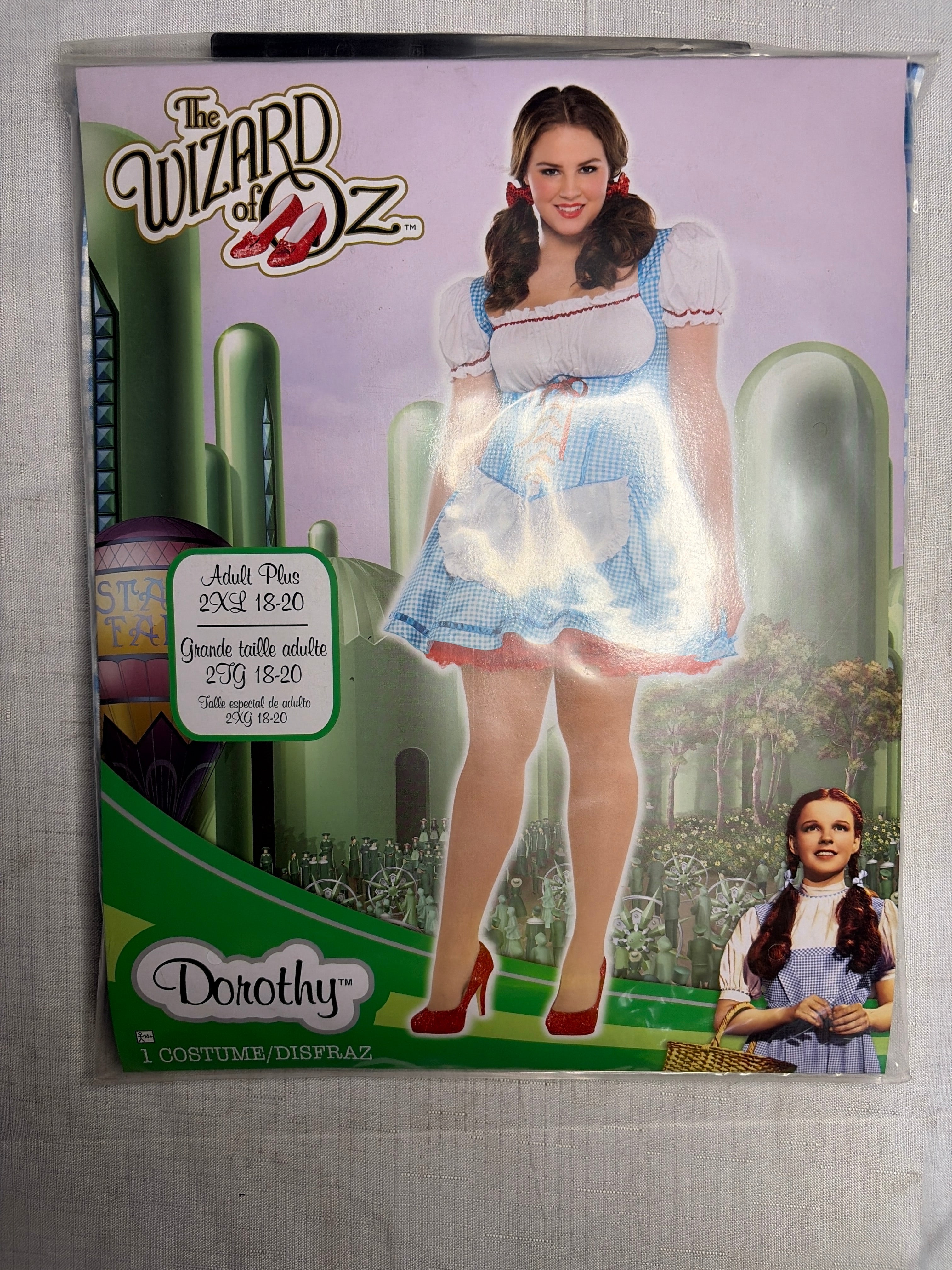 Women's Plus Size Dorothy Costume - Wizard of Oz