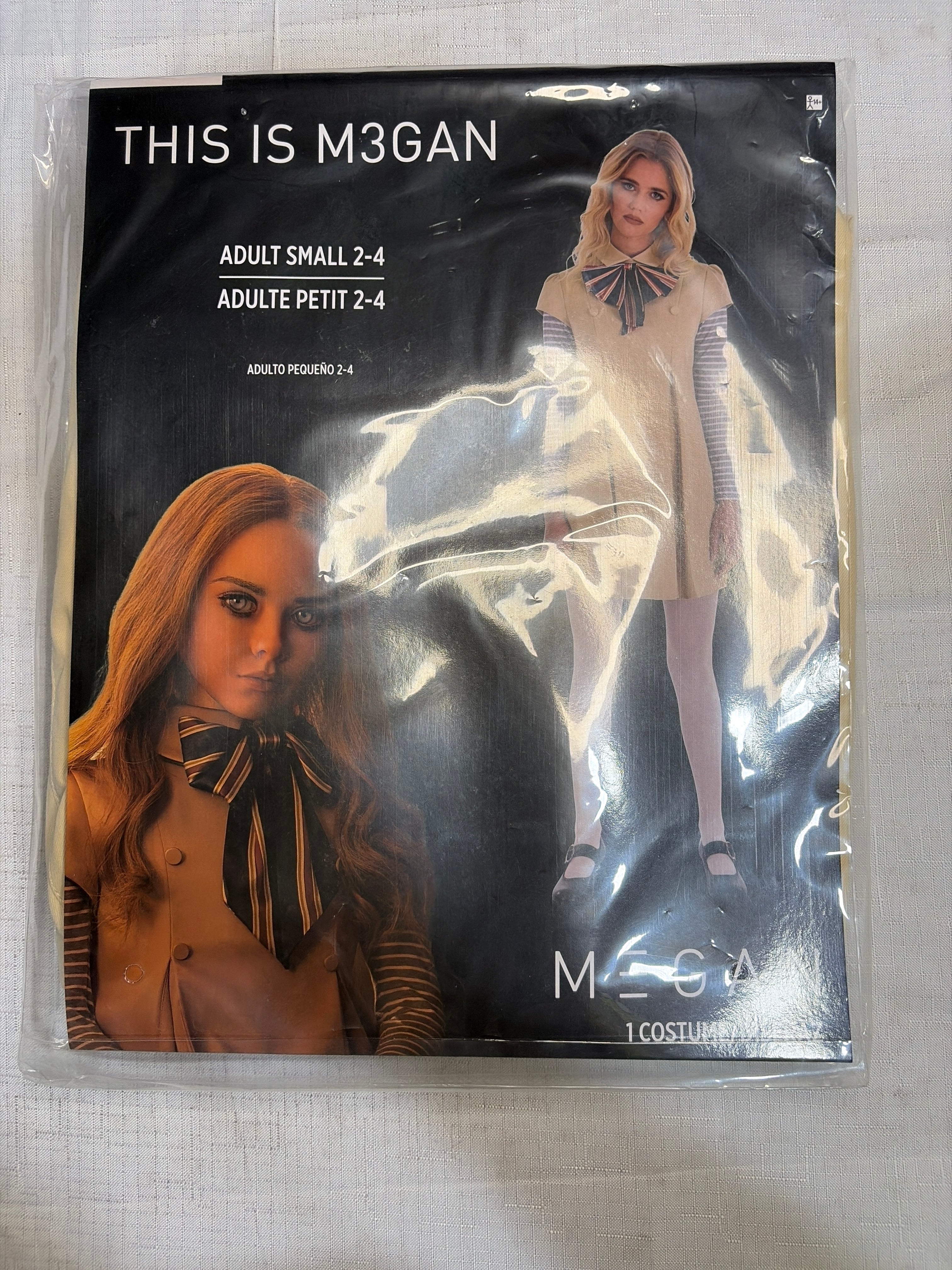 Women's M3GAN Halloween Costume - Adult S (2-4)