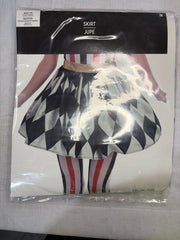 Women's Vintage Circus Skirt with Glitter and Tulle