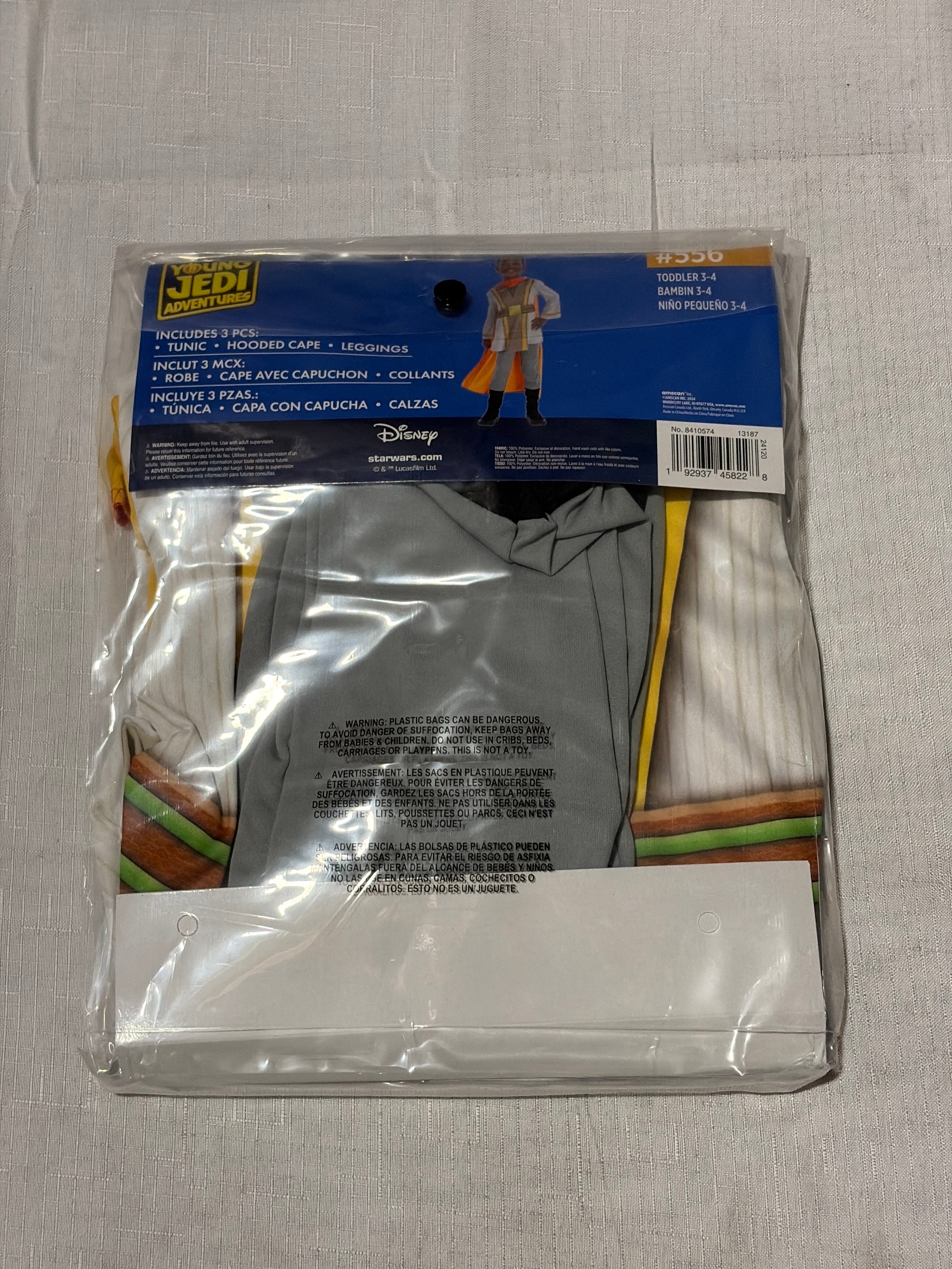 Young Jedi Adventure Robe Costume Accessory - Toddler (3-4)