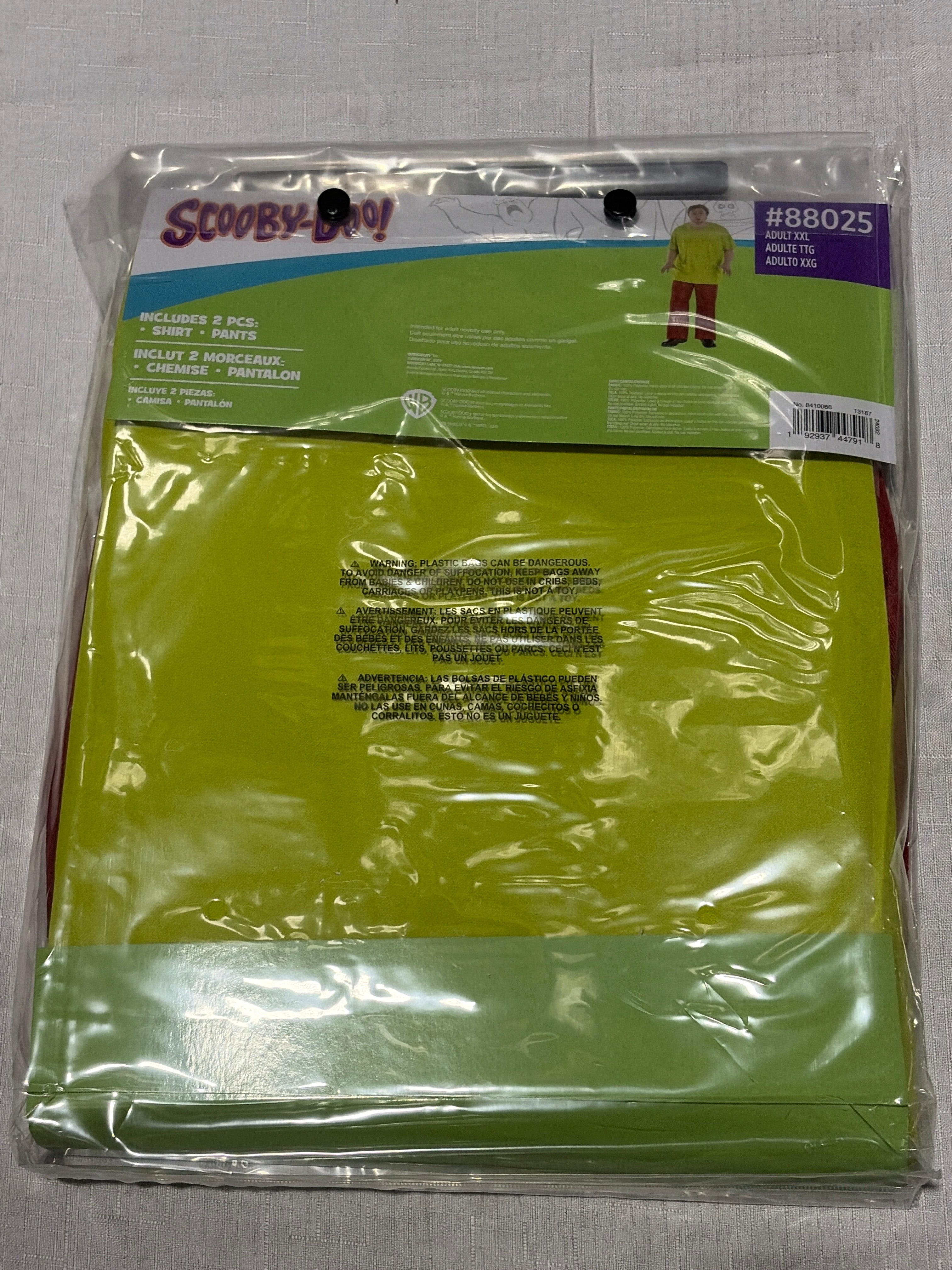 Shaggy Retro Halloween Costume for Adults