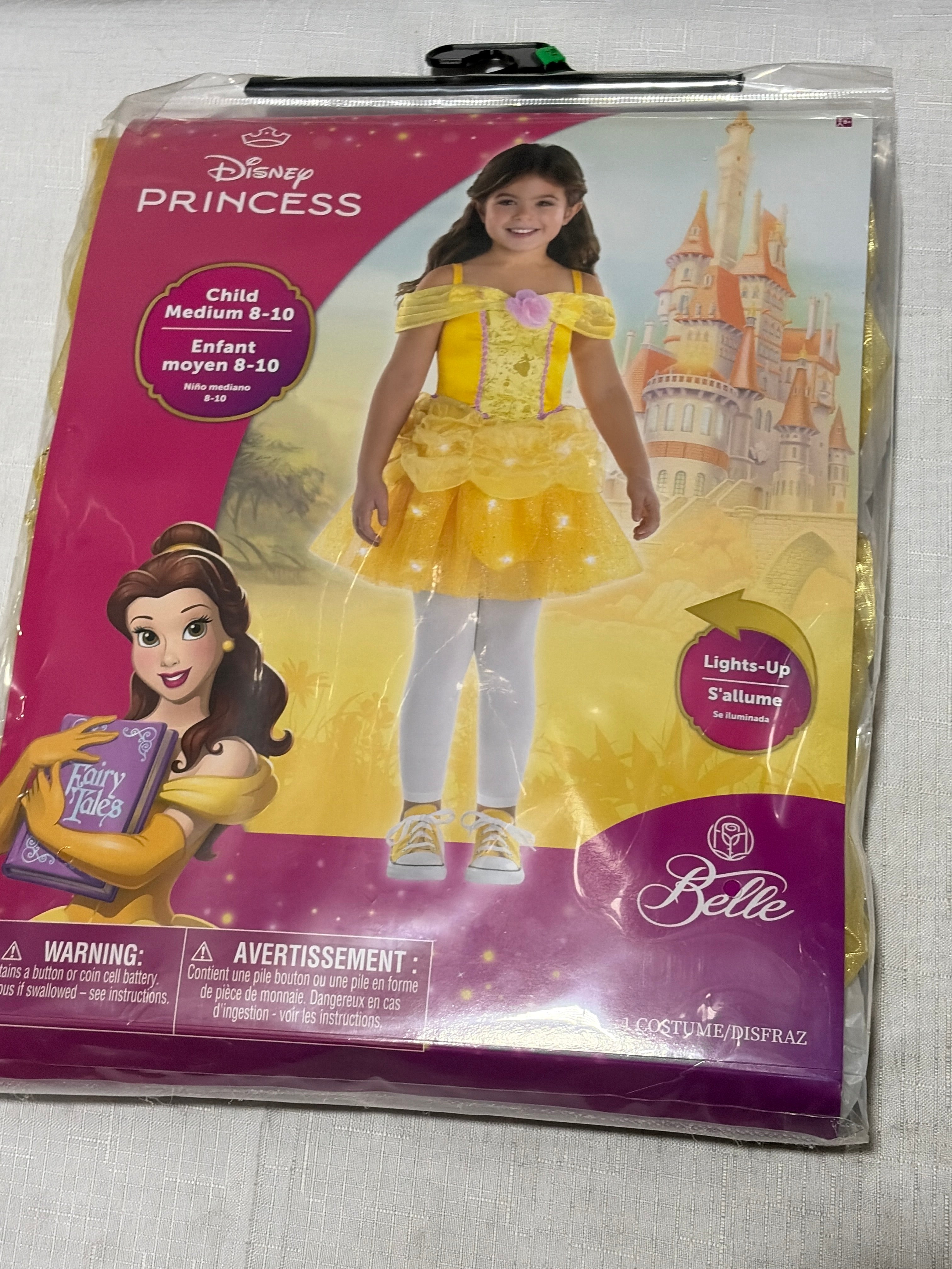 Disney Princess Belle Light-Up Halloween Costume for Kids