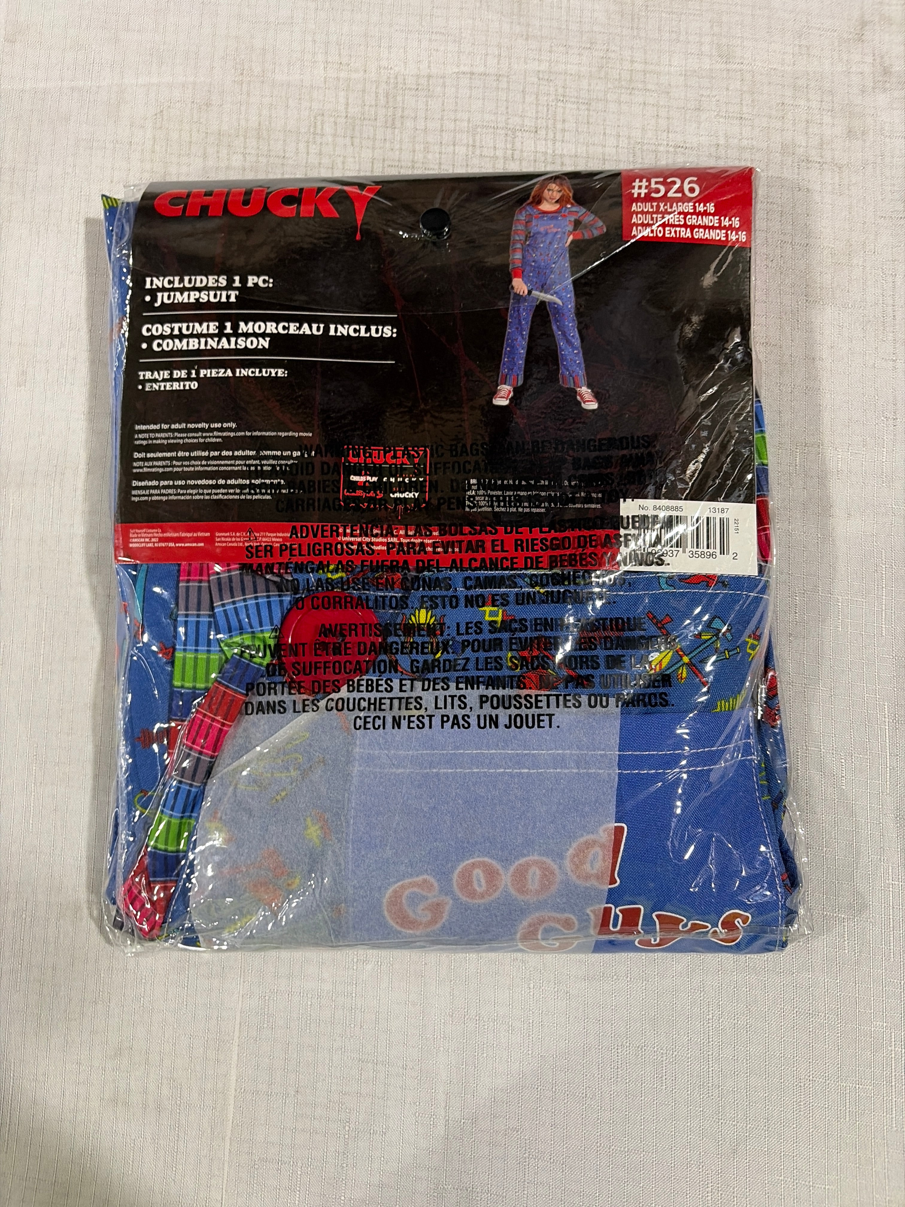 Women's Chucky Costume from Child's Play