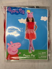 Peppa Pig Girls Halloween Costume - Small