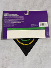 Mardi Gras Pet Bandana - Masquerade Costume Accessory