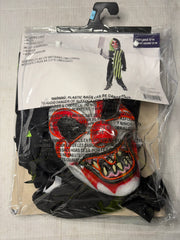 Electrifying Clown Costume with EL Wire for Kids