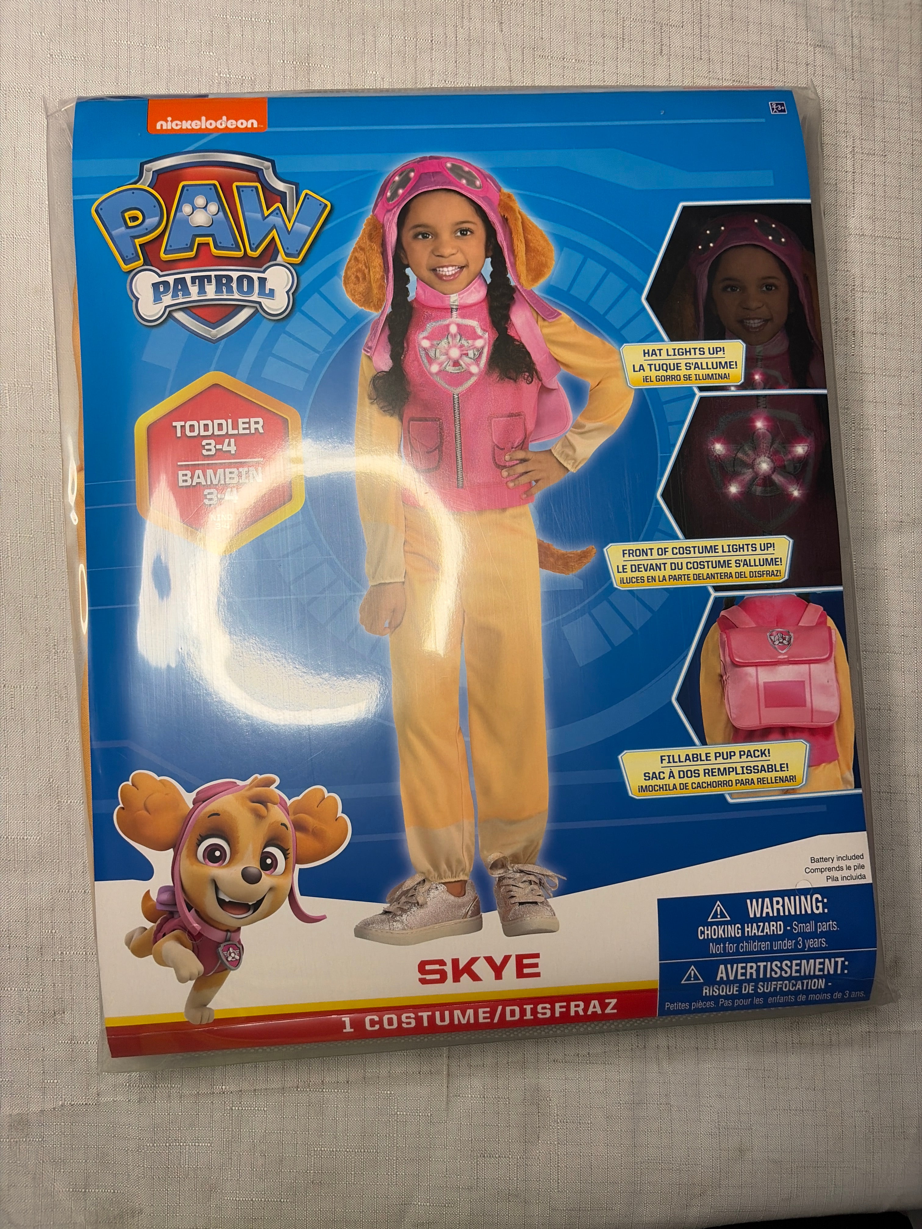 Paw Patrol Skye Light-Up Halloween Costume for Toddlers & Kids