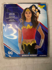 Women's Wonder Hero Costume Kit - Adult S/M