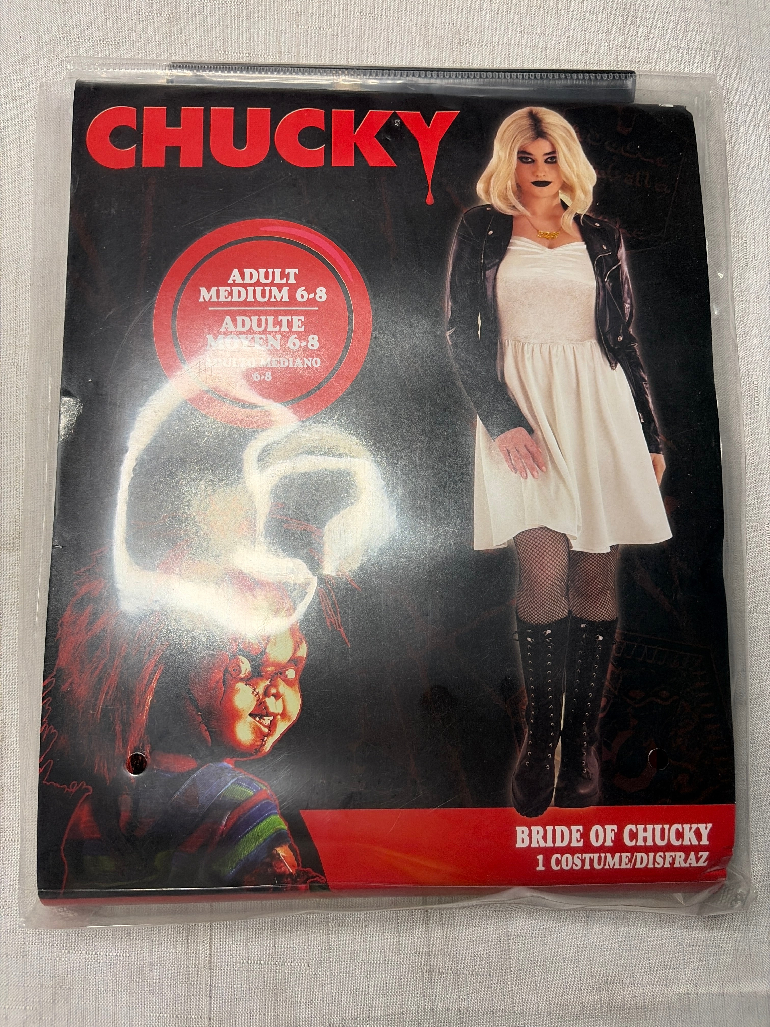 Women's Bride of Chucky Halloween Costume - Adult M (6-8)