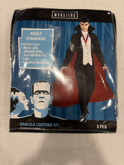 Classic Dracula Halloween Costume Cape Set