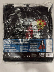 Classic Dracula Halloween Costume Cape Set