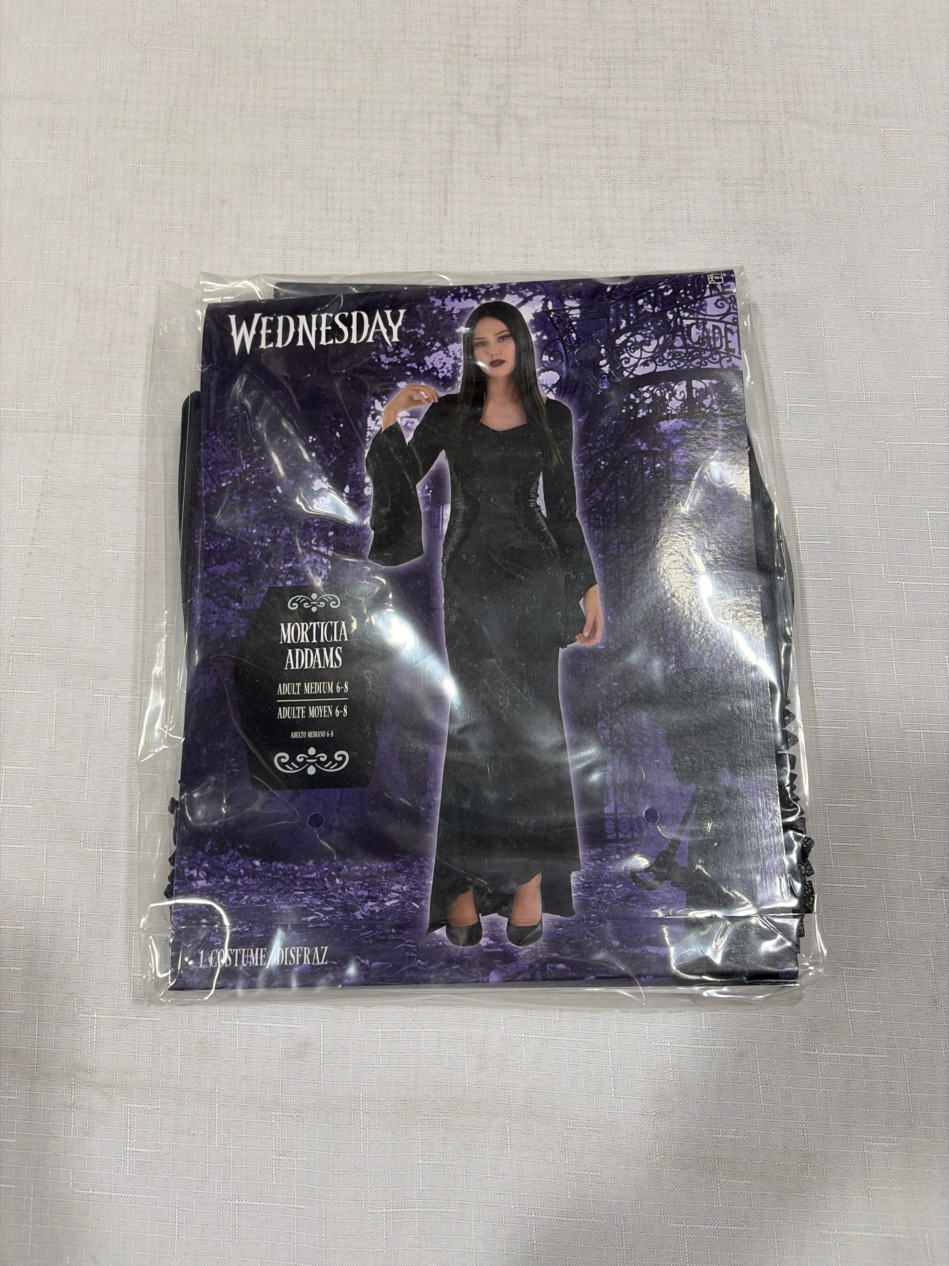 Enchanting Morticia Addams Halloween Costume for Women