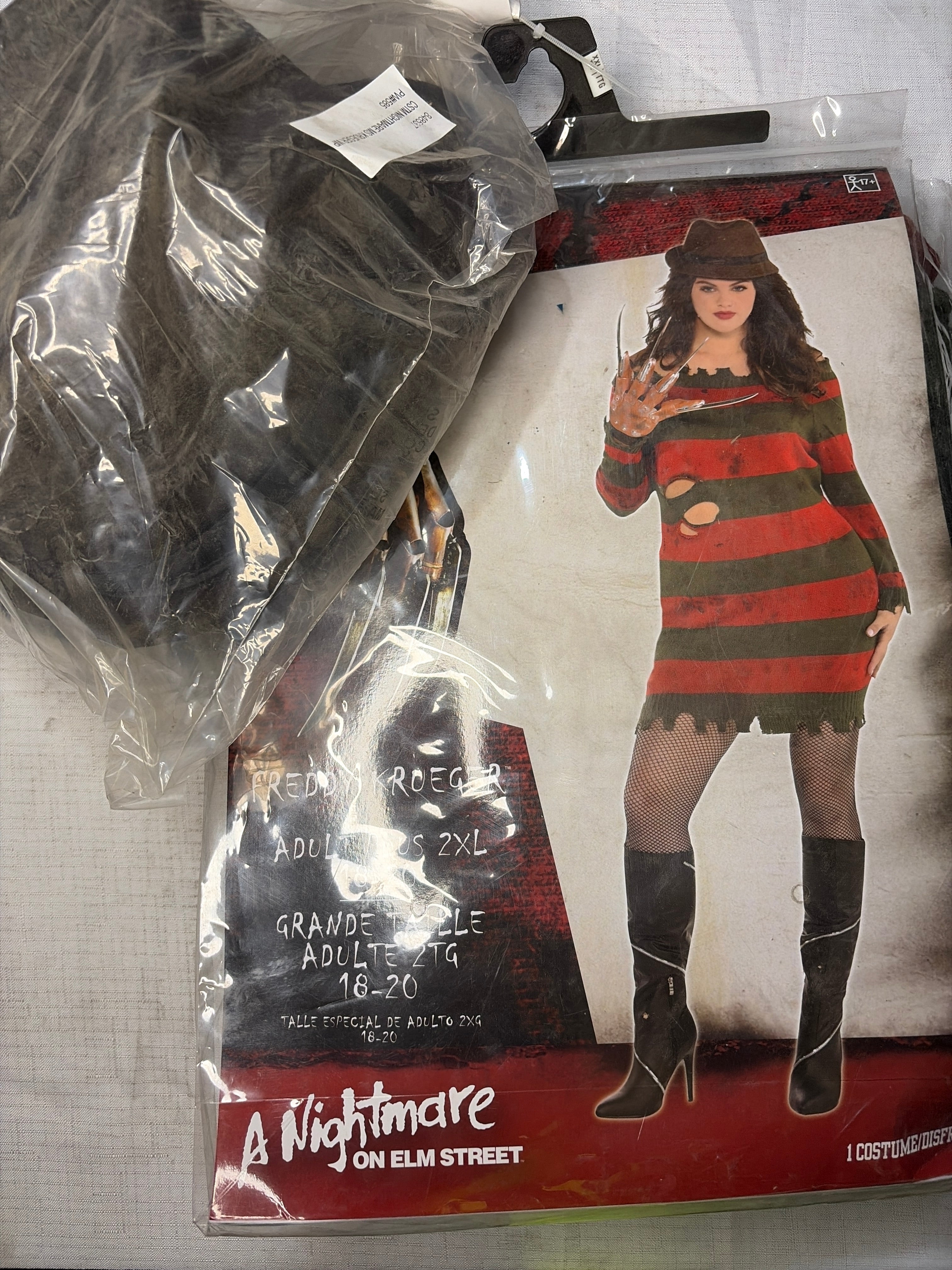 Nightmare Ms. Krueger Halloween Costume for Women - Adult 2XL (18-20)