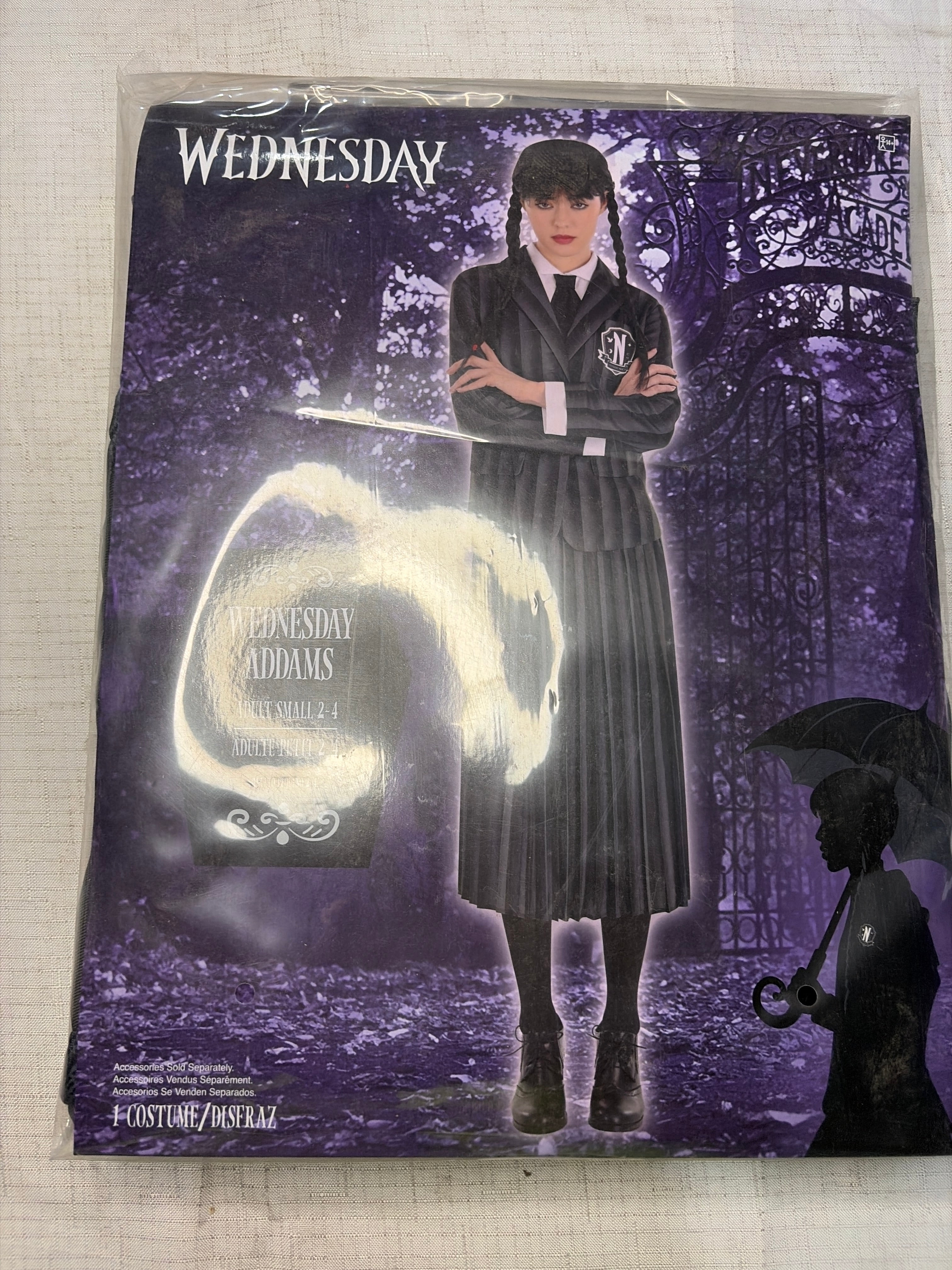Women's Nevermore Academy Costume - Wednesday Addams Inspired