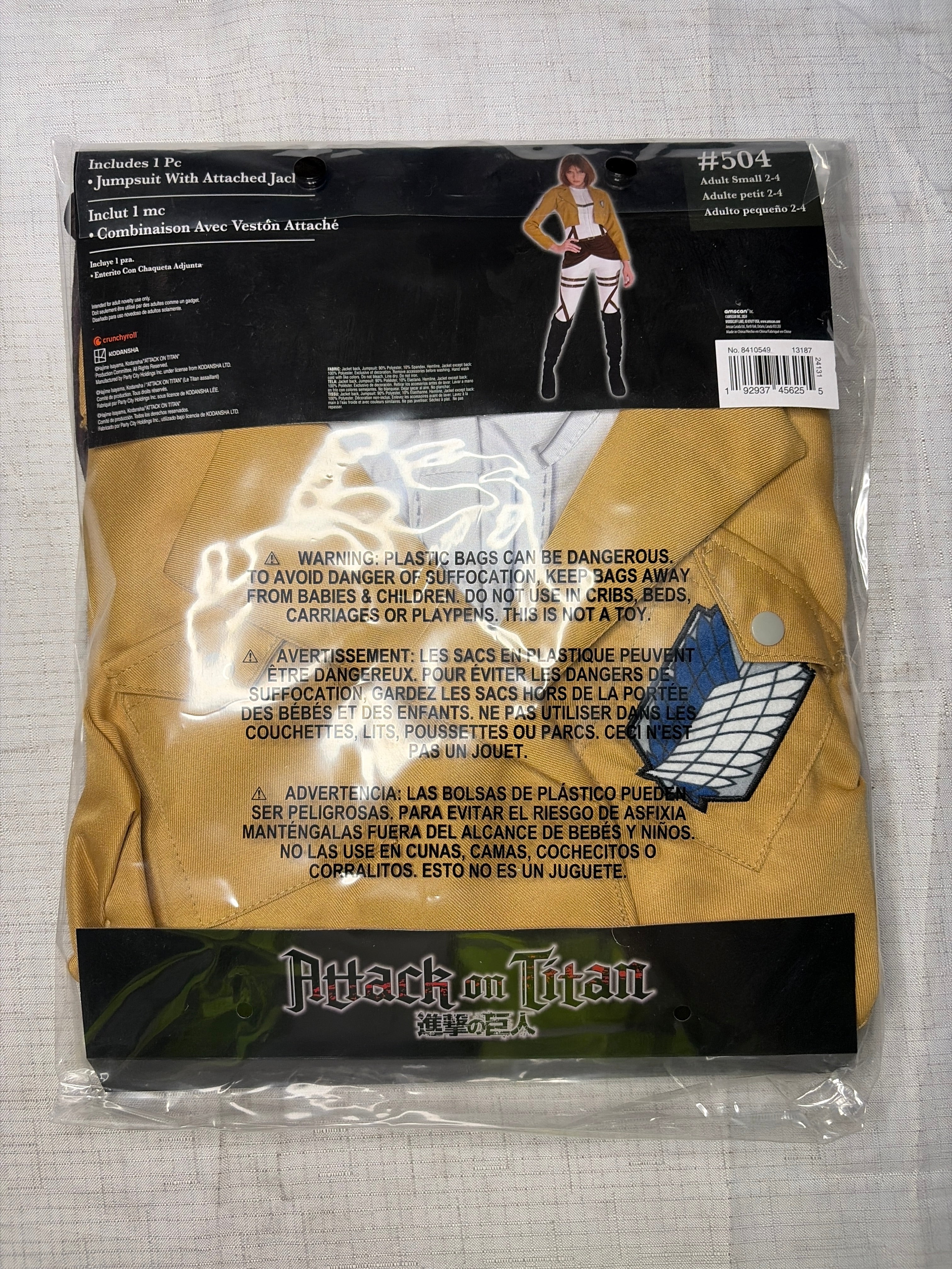 Women's Attack on Titan Costume