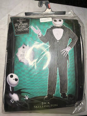 Deluxe Jack Skellington Halloween Costume - Adult 4XL (58-60)
