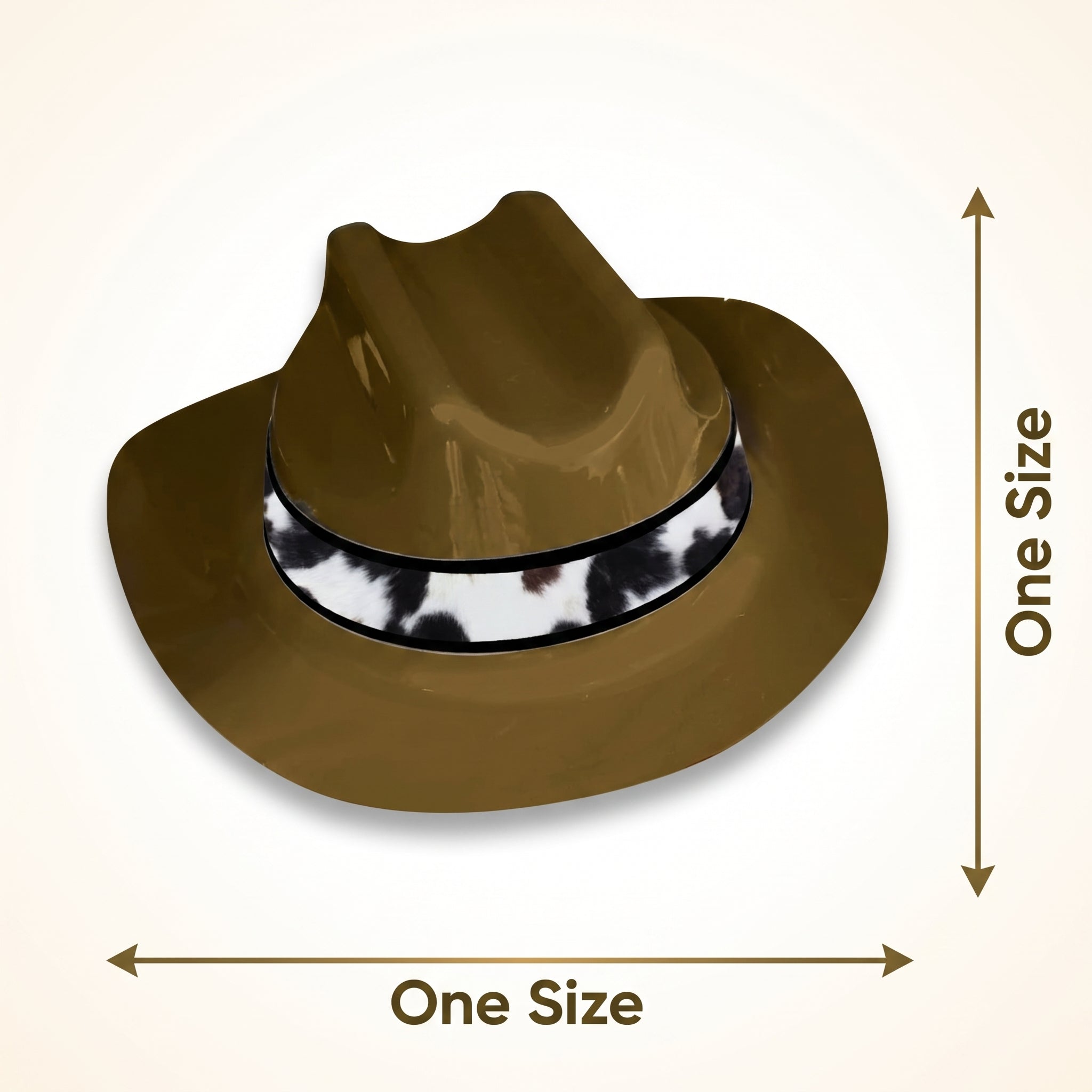 Mini Cowboy Party Hats - 8 Pack