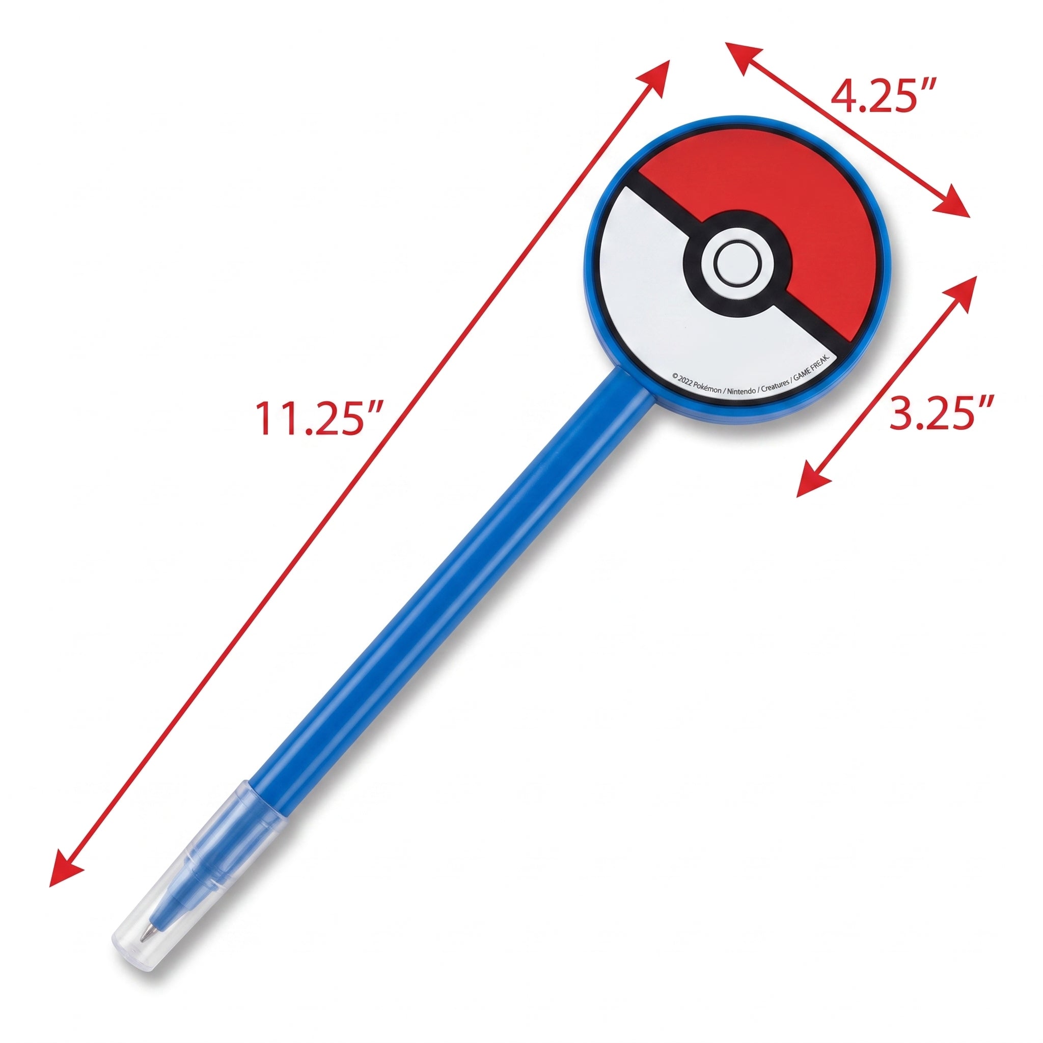 Pokemon Pokeball Pens - 8 Pack