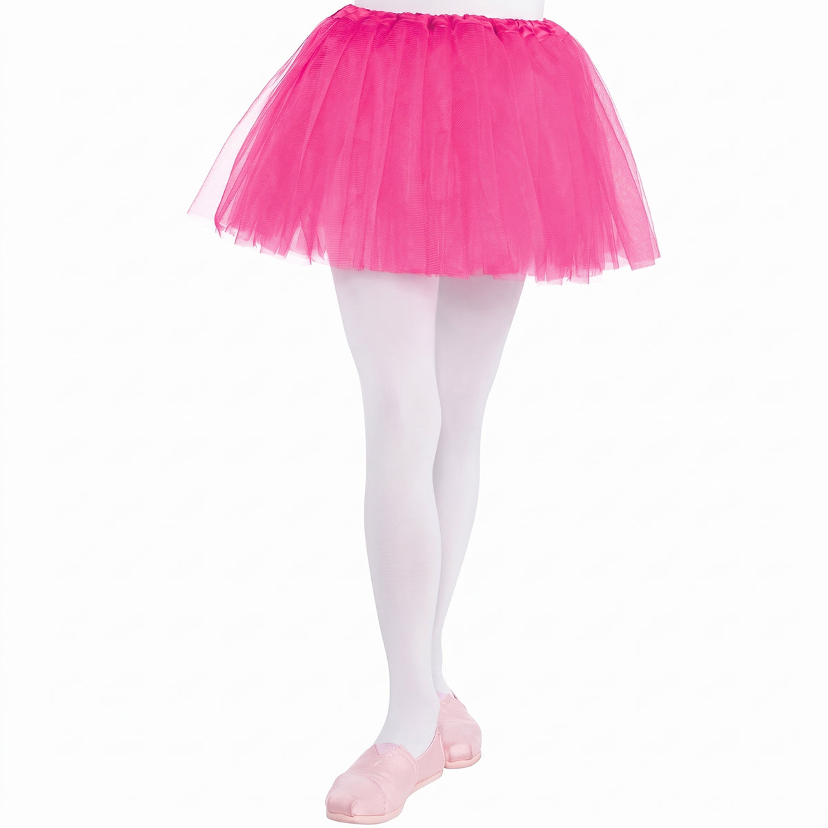 Bright Pink Child's Tutu for Costumes and Team Spirit
