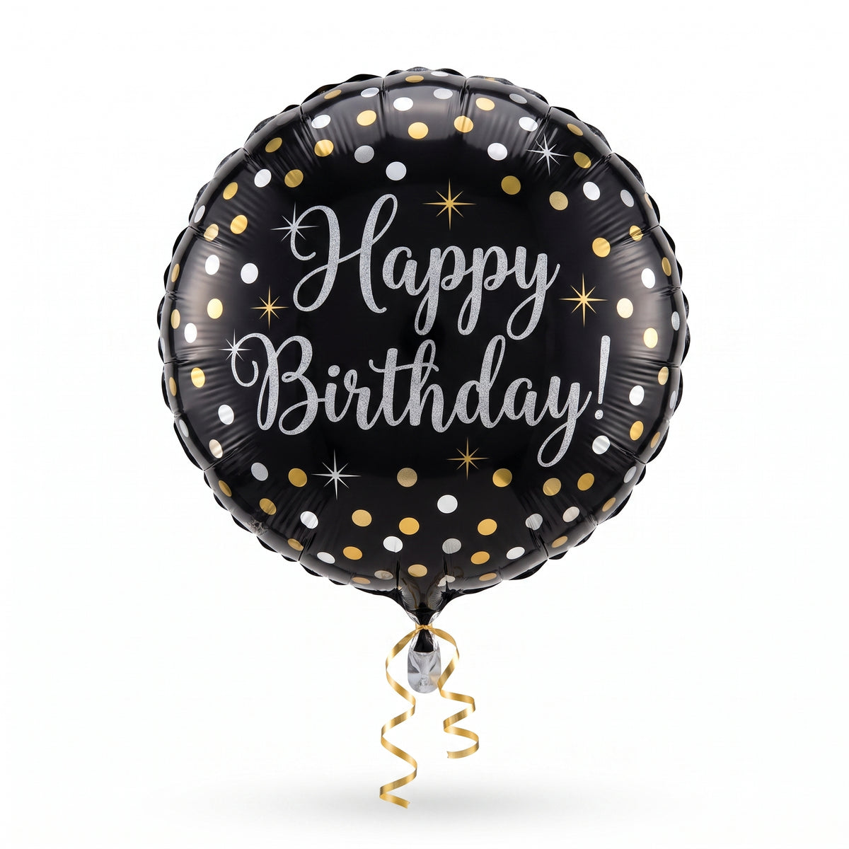 Sparkling Celebration Happy Birthday Foil Balloon - 18-inch
