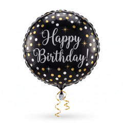 Sparkling Celebration Happy Birthday Foil Balloon - 18-inch