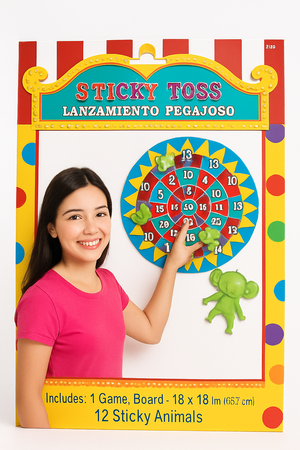 Sticky Toss Target Game for Kids