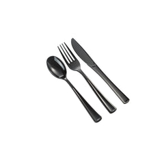 Black Cutlery Combo Pack - 24 Ct.