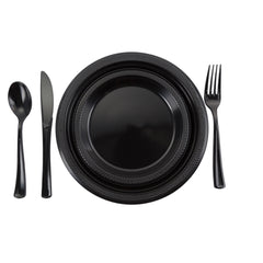 Black Cutlery Combo Pack - 24 Ct.