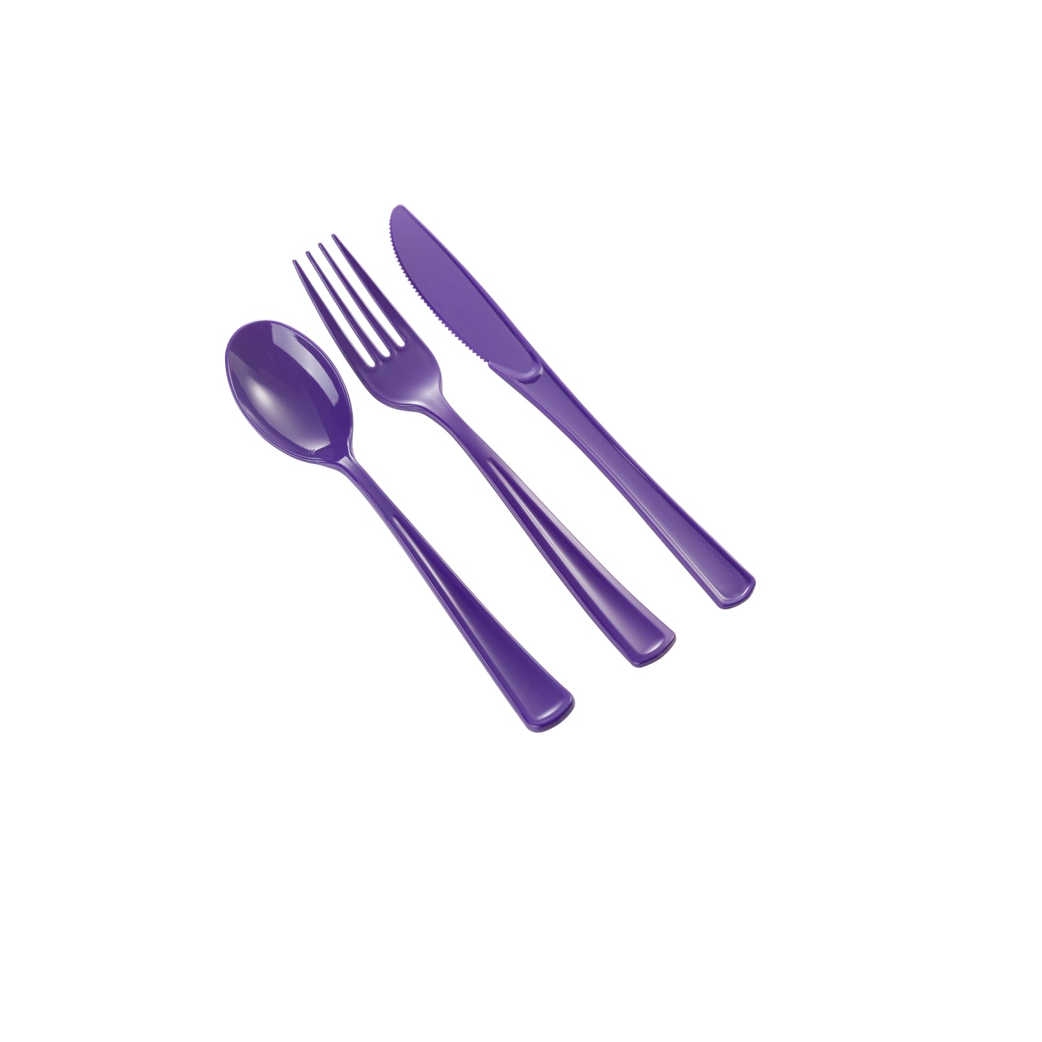 Purple Cutlery Combo Pack - 24 Ct.