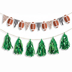 Football Pennant & Tassel Banner Set for Sports Parties