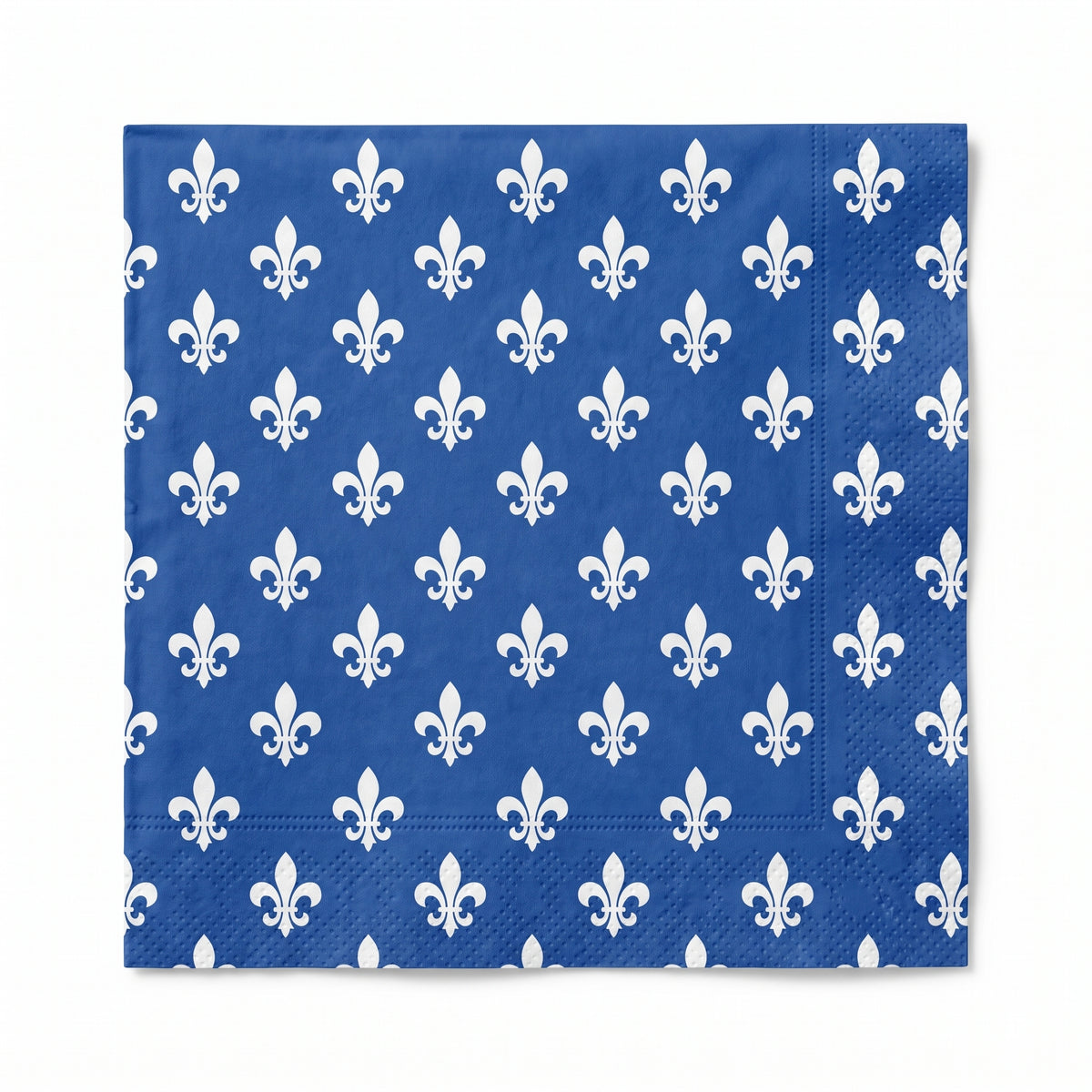Canadian National Day Fleur-de-lis Luncheon Napkins - 6.5 In. x 6.5 In.