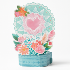Free Spirit Pop-Up Centerpiece for Baby's First Birthday