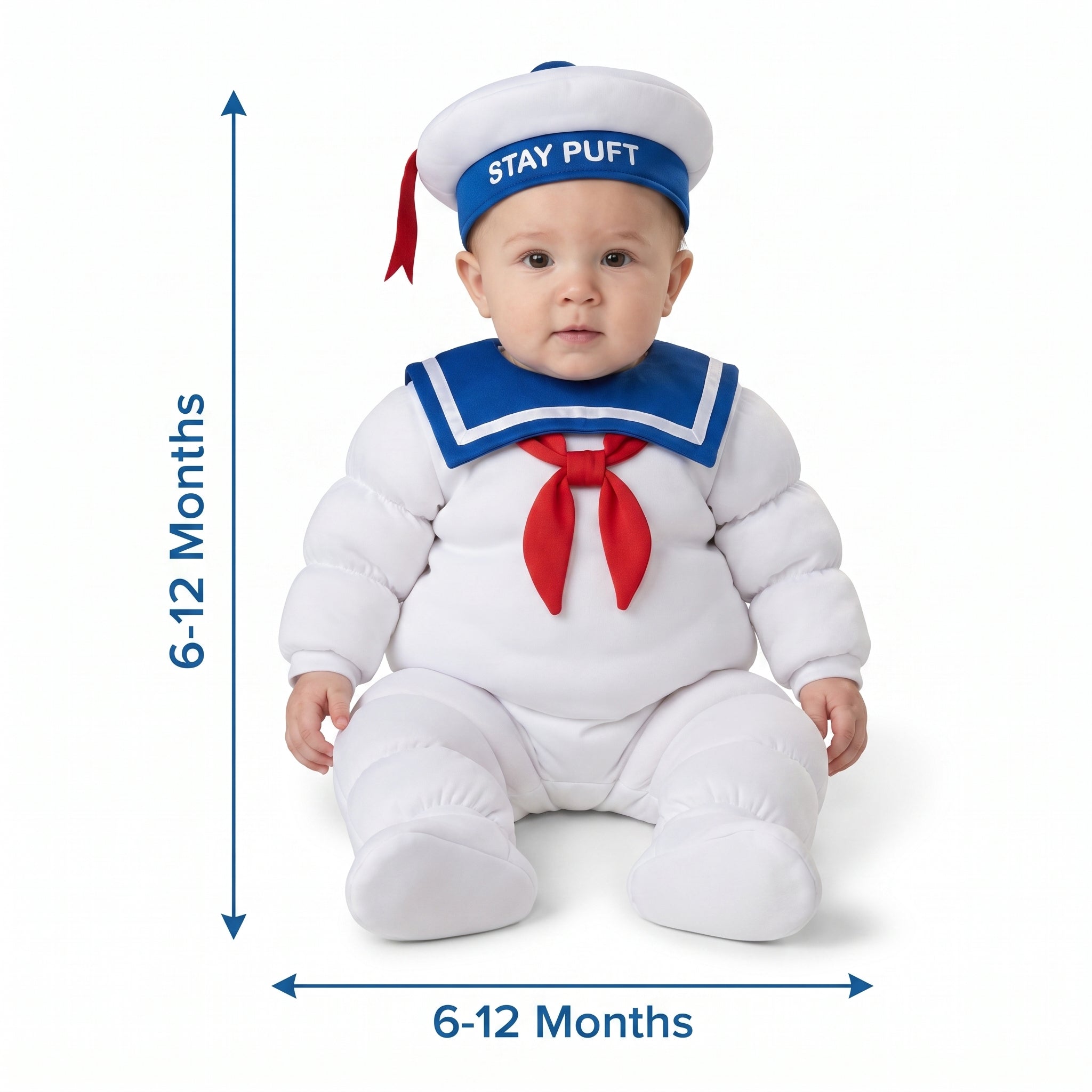 Infant Stay Puft Costume - Ghostbusters - Infant (6-12 Months)