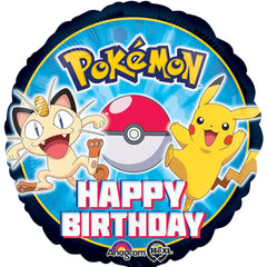 Happy Birthday Pokemon Balloon