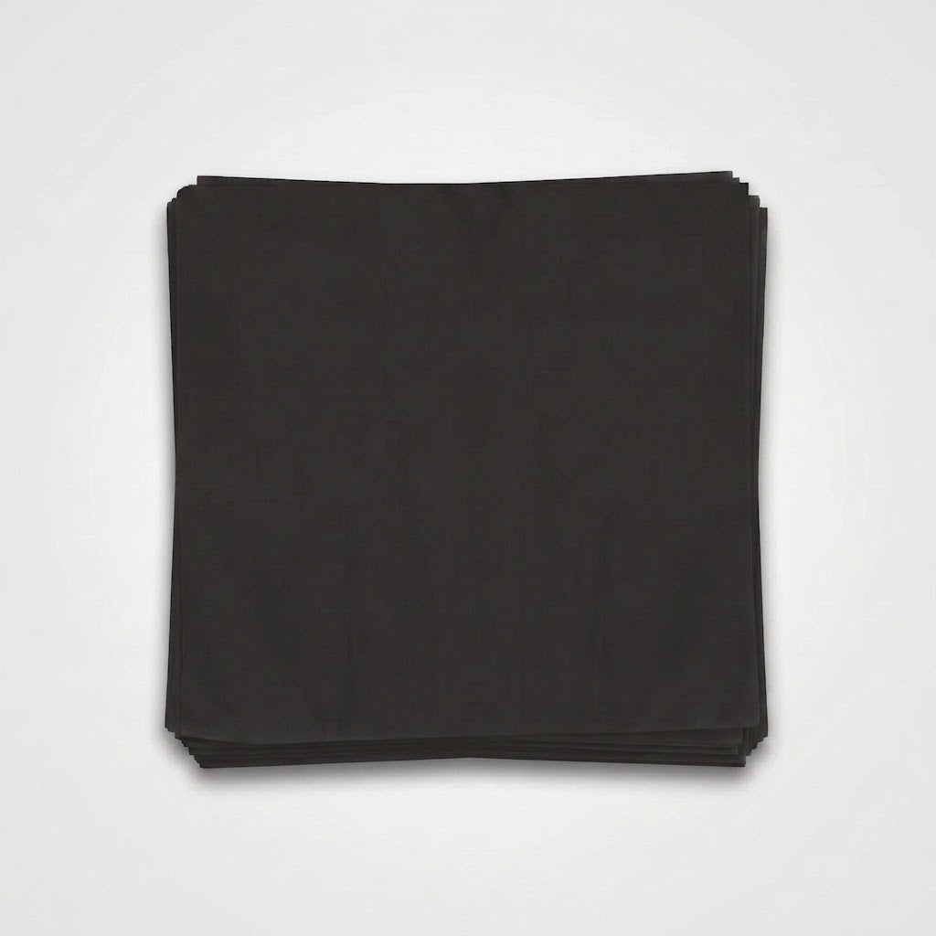 Black Tissue Paper Value Pack - 20 Sheets