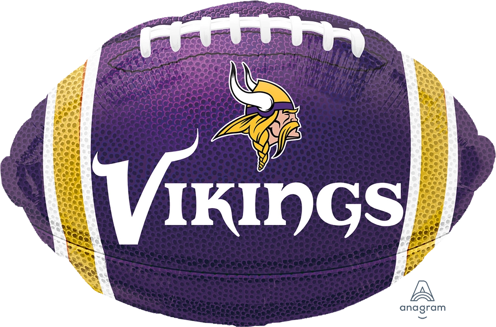 Minnesota Vikings 18-Inch Foil Super Shape Balloon