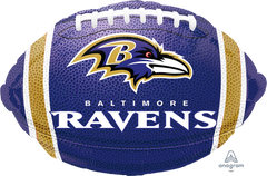 18" Baltimore Ravens NFL Foil Super Shape Balloon