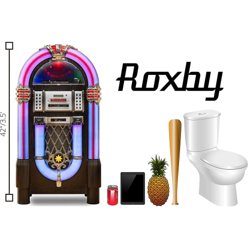 Roxby Full Size Jukebox - Black