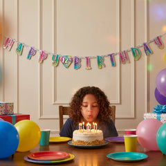 Sparkle Add-an-Age Customizable "Happy Birthday" Banner