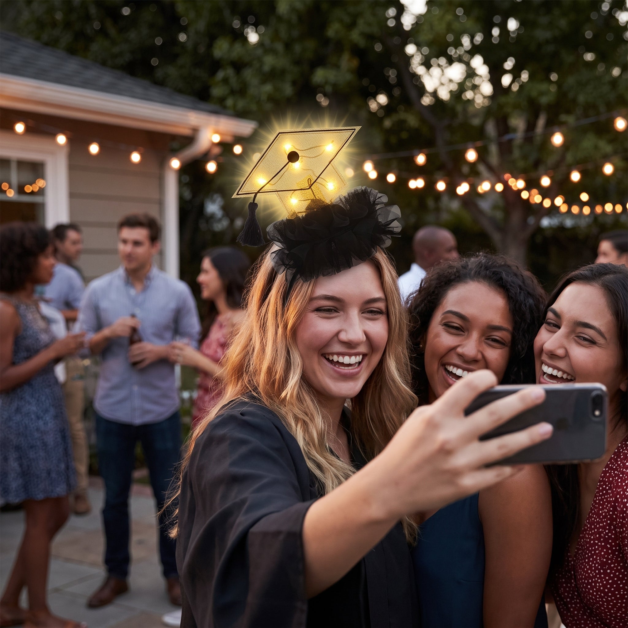 Graduation Glow Light-Up Headband