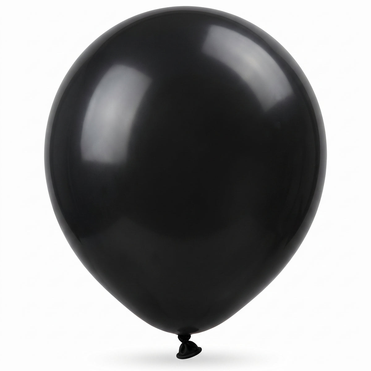 Pearl Black Latex Balloons - 12 In. | 15 Count