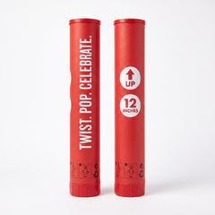 Red Powder Confetti Popper - 12 Inch