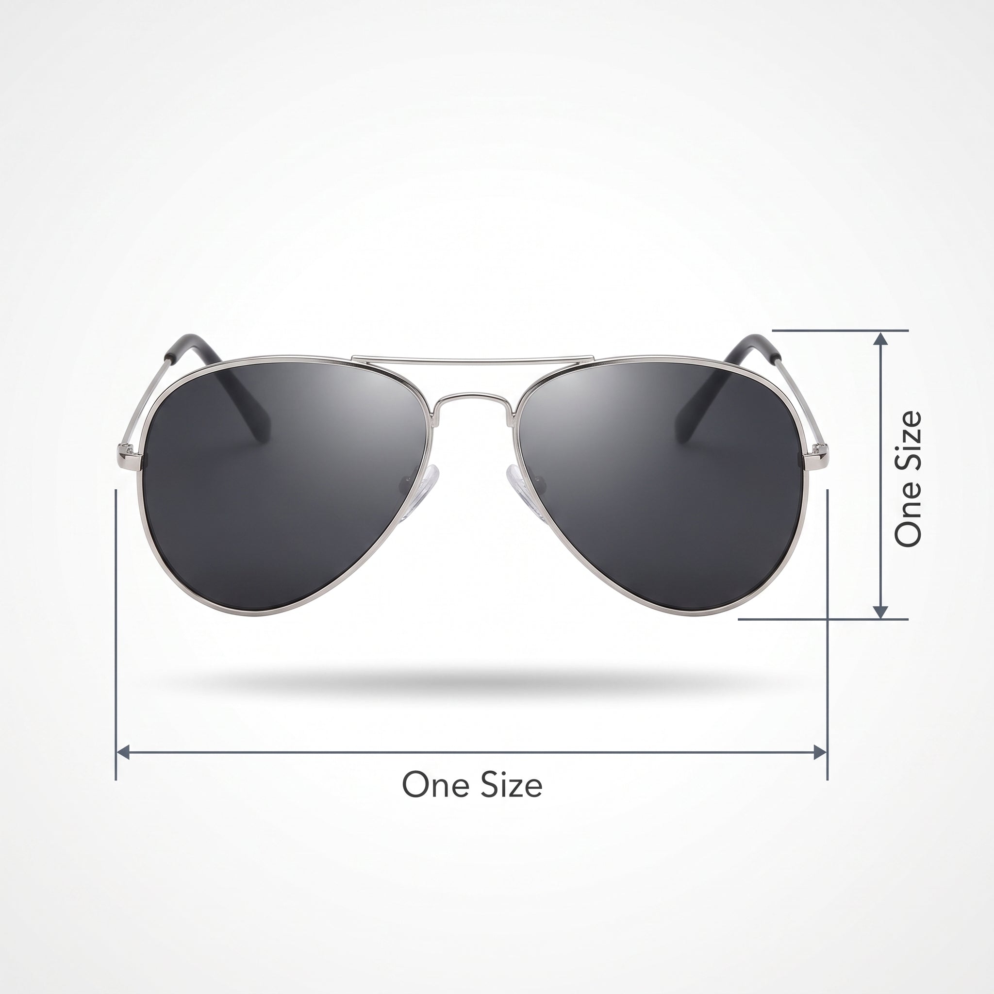Sleek Mirror Costume Glasses