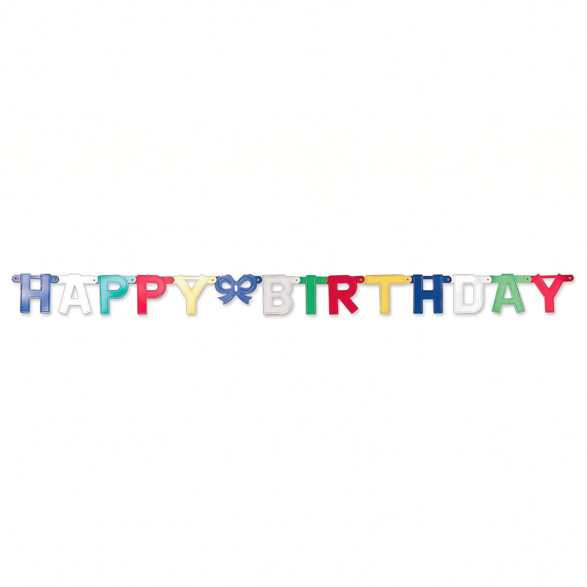 Colorful Happy Birthday Letter Banner - 7.3 Feet