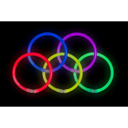 Little Gym - 8in. Assorted Glow Bracelets (100)