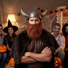 Fearsome Viking Red Beard Halloween Costume Accessory