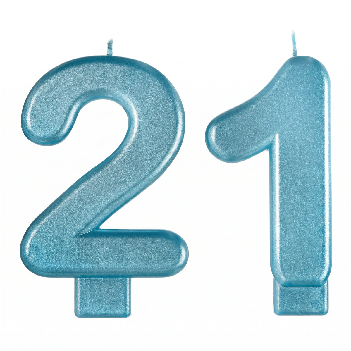 Finally 21 Molded Birthday Candle Set