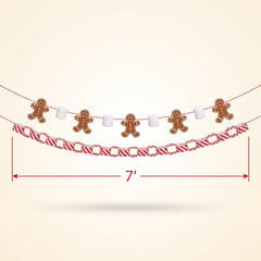 Festive Cocoa Bar Christmas Garland Set
