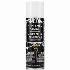 White Streamer String Spray - 3 oz Party Accessory